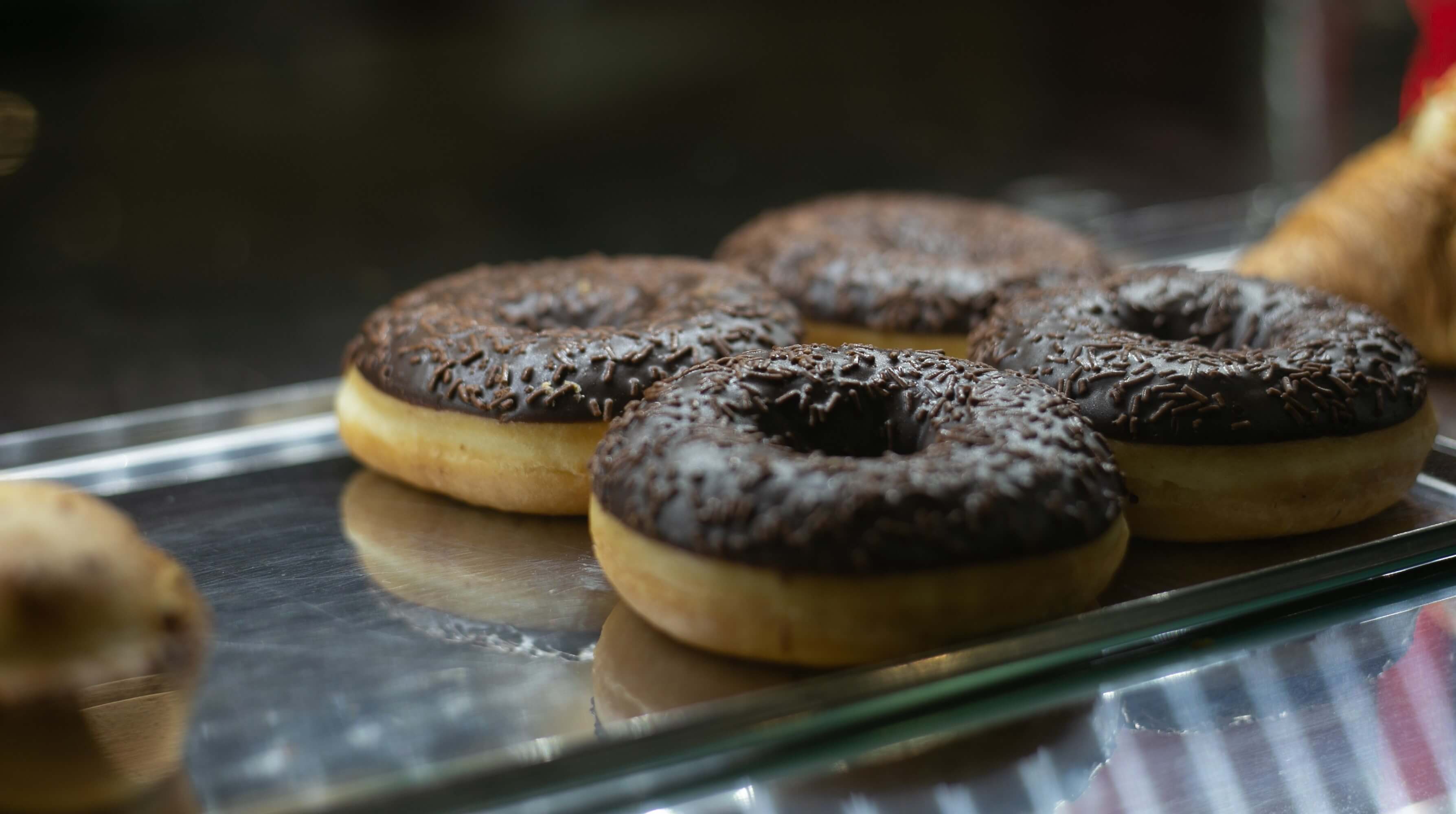 Donuts al cioccolato